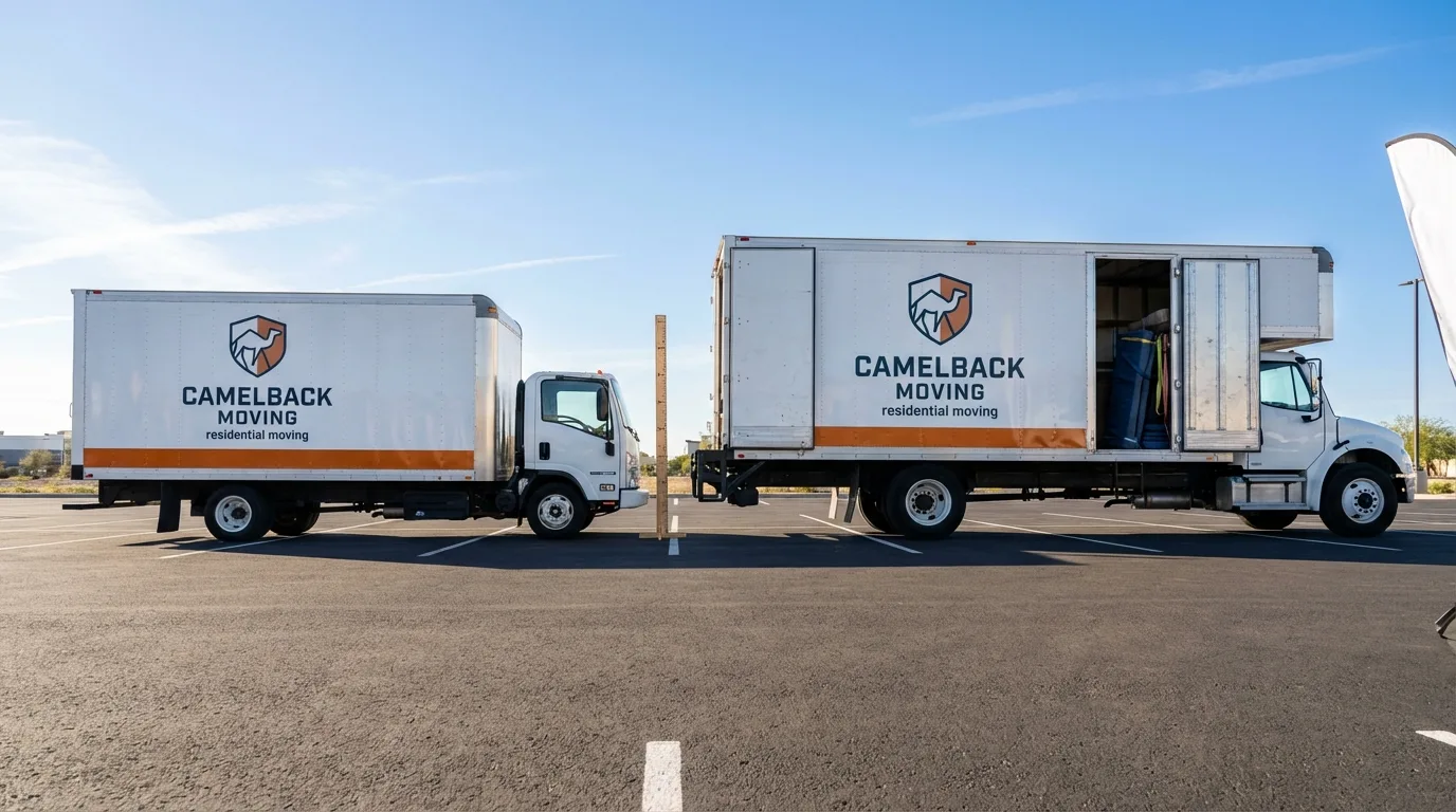 Moving truck size capacity guide in Blountsville